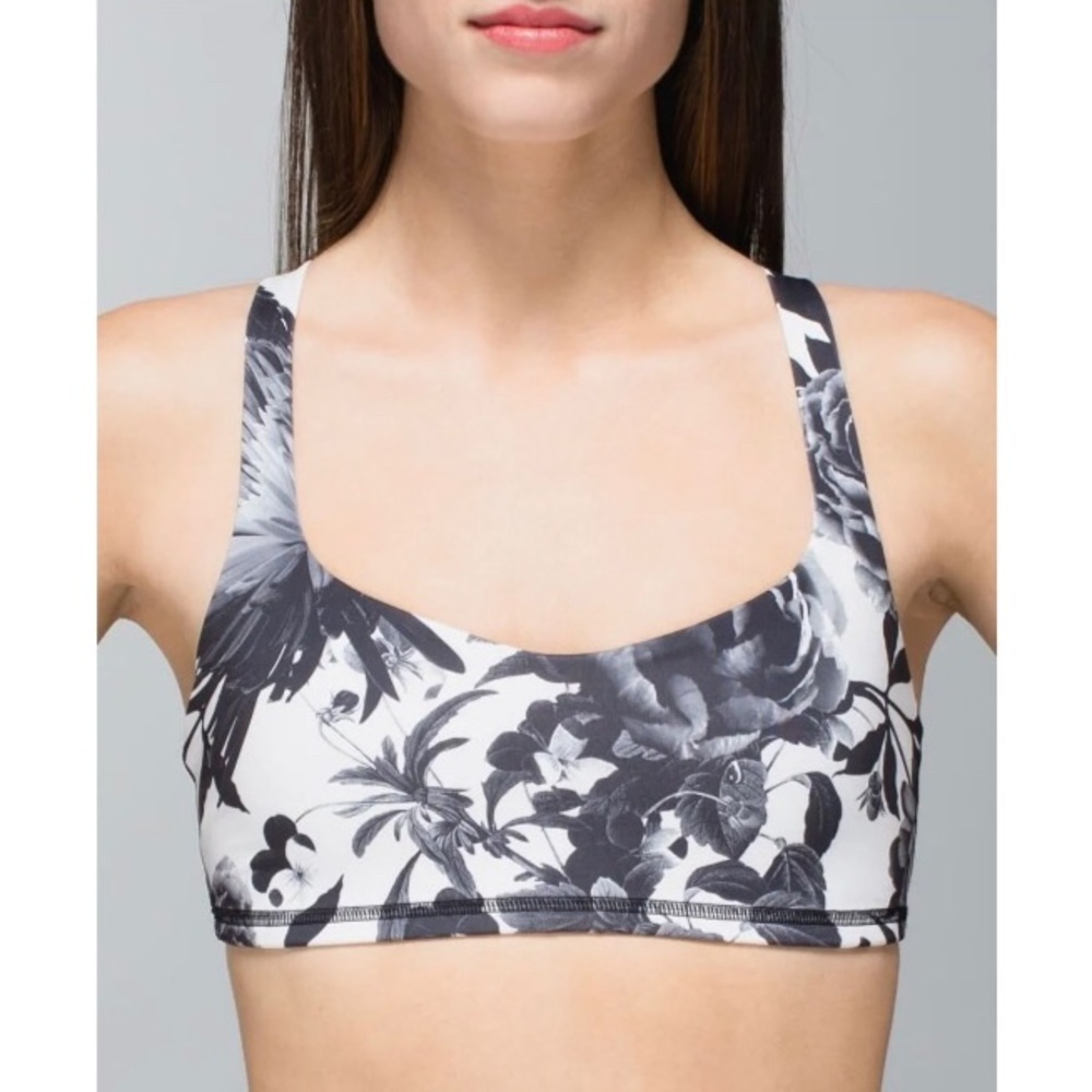 Lululemon Free to Be Bra in Brisk Bloom Floral Size 4